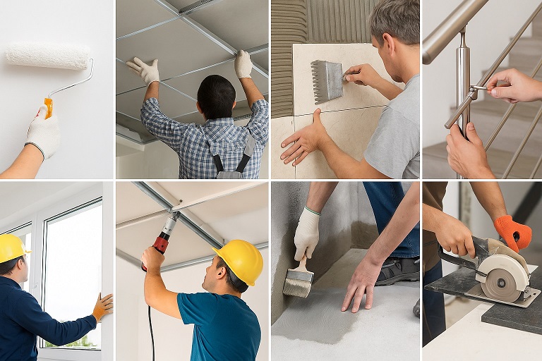 Thi Công Theo Hạng Mục